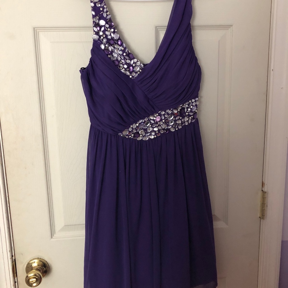 PURPLE DRESS ONLY WORE ONCE
